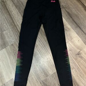 FiLA leggings / yoga pants. Small. Like new